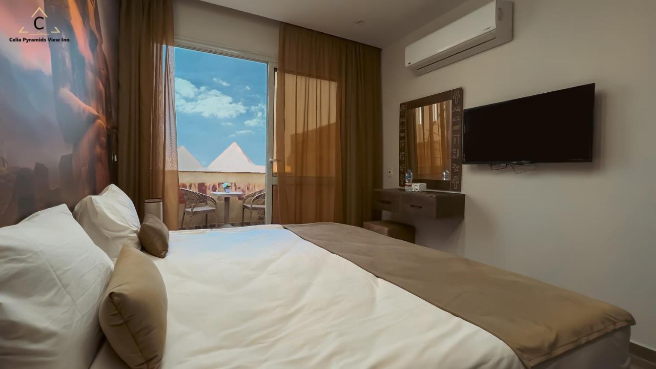 Celia Pyramids View Inn Nazlet el-Sîsi Exterior foto